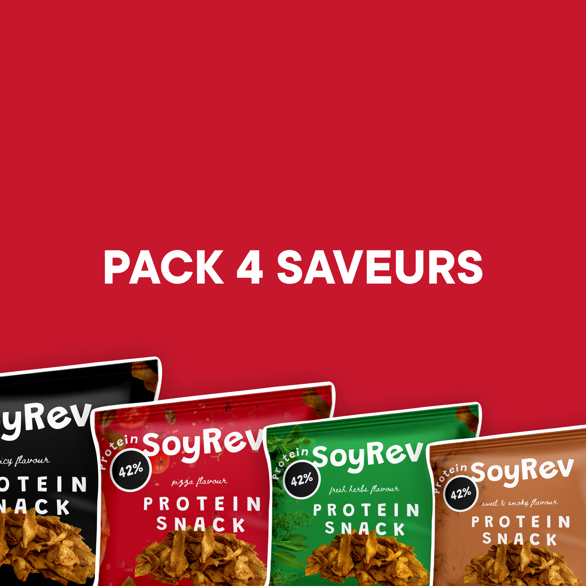 Pack 4 Saveurs - SoyRev