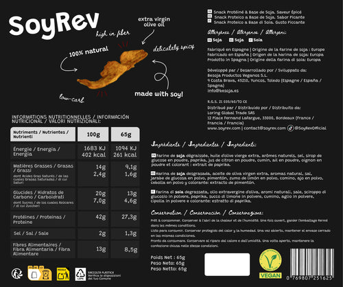 Pack Snack Protéiné - Spicy