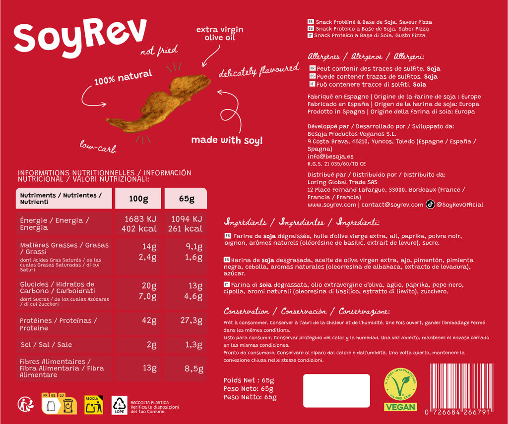 Pack 4 Saveurs - SoyRev