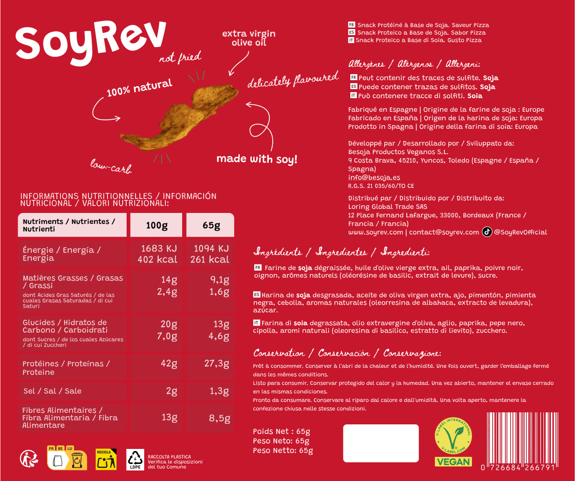 Pack 4 Saveurs - SoyRev